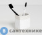 картинка Стакан для зубных щеток WasserKRAFT Main K-4728 полирезин
