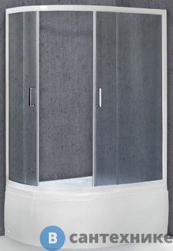 картинка Душевой уголок Royal Bath RB 8120BK-C 1200x800x2000 R (матовое) (RB8120BK-C-R)