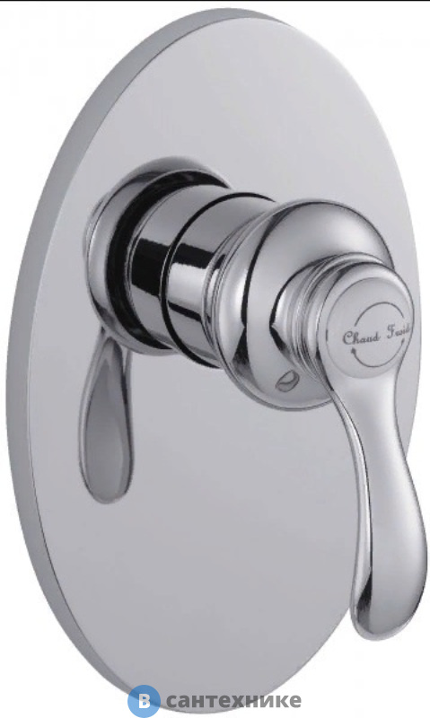 Смеситель Jacob Delafon FAIRFAX E98710-CP встраиваемый, на 1 выход (хром)