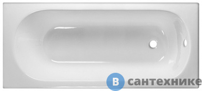 картинка Чугунная ванна BYON 13 1600х700 (без ножек)