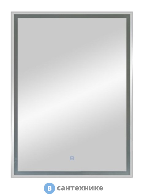 Зеркало-шкаф Art & MAX TECHNO AM-Tec-550-800-1D-R-DS-F с подсветкой