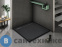 картинка Душевой поддон WELTWASSER WW TRS 90 STONE-BL Черный 900х900х30 мм
