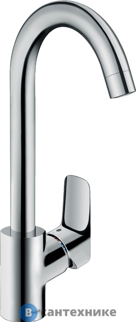 Смеситель Hansgrohe 71835000 Logis для кухни