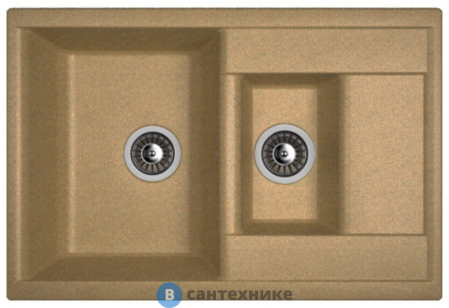 Кухонная мойка Dr. Gans Астра 760 К, терракота СМс (25.065.D0760.406)