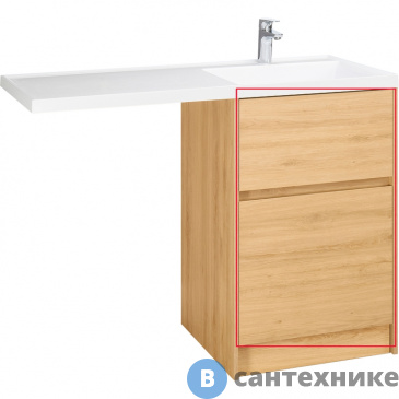 картинка Фасады Акватон 1A274801LH0C0 Лондри 60 Дуб сантана