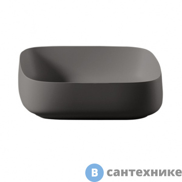 картинка Раковина ArtCeram COGNAC накладная Quadro 55x35 см, denim (COL008 37 00)