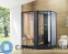 картинка Душевая кабина Orans SR-89103LS Black, Long door handle (1800x1300x2200)
