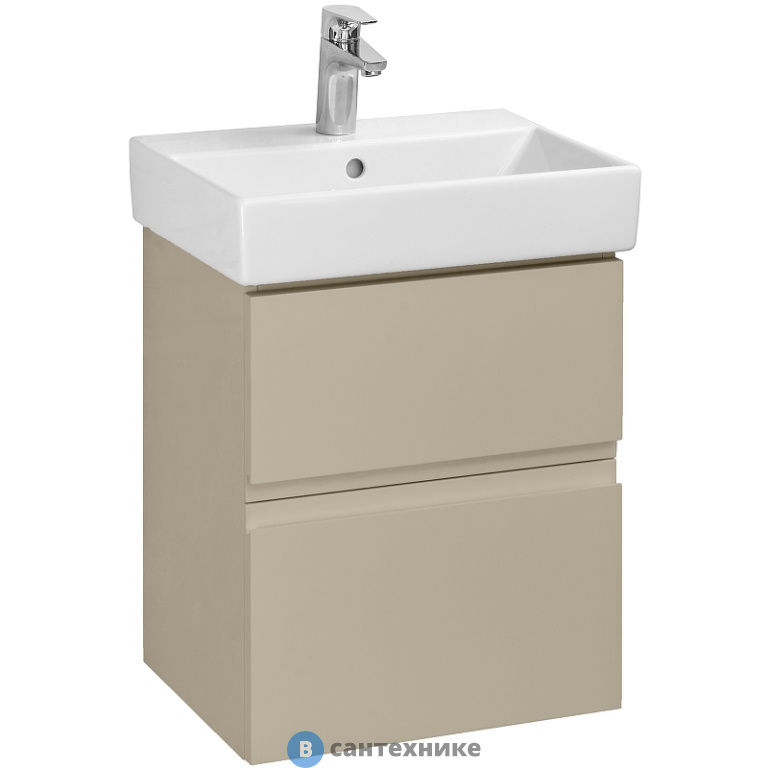 Тумба под раковину Roca OLETA 50 A857638515 подвесная, капучино