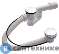 Слив-перелив полуавтомат (хром) Радомир