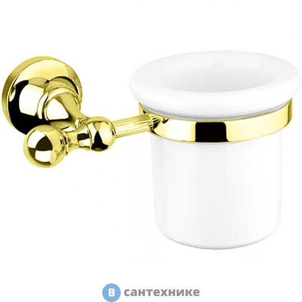 Стакан Cezares OLIMP-TUM-03/24-M подвесной, золото