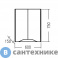 картинка Шкаф подвесной СанТа Сатурн 600*750 над стир. машиной дуб австрийский НП (700373)