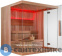 картинка Финская сауна Frank F852 (кедр) (печь Сфера 9 кВт+90 кг камней) 250х150x210 см