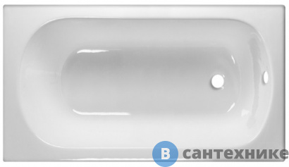 картинка Чугунная ванна BYON 13 130х70 (без ножек)