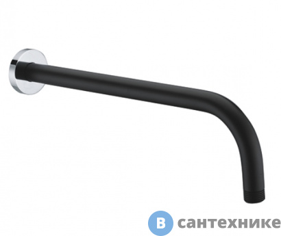 картинка Настенный верхний излив WasserKRAFT A079 для душа латунь, покрытие Soft-touch