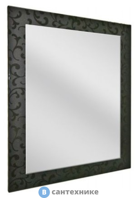 Зеркало Dreja 75 Ornament, черный (56882)