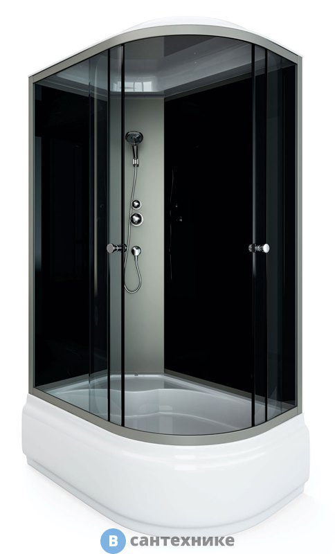 Душевая кабина Arcus S-09G L (120x80) тон. стекло