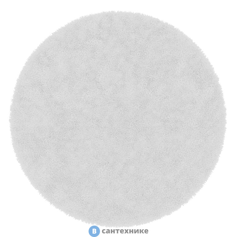 Коврик WasserKRAFT Dill BM-3910 Bright White для ванной комнаты