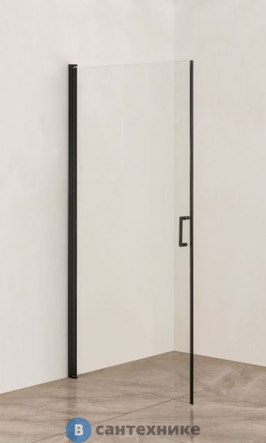 Душевая дверь Orange E05-090TB распашная универсальная, (87,5-88,5)х190 см