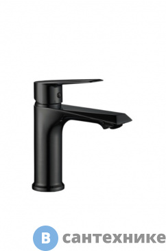 картинка Смеситель BOCH MANN Z21D1B для раковины, чёрный (BM9187)