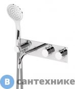 Смеситель Cezares CZR-B-VDM2-T-NOP встраиваемый термостатический для ванны и душа однорычажный
