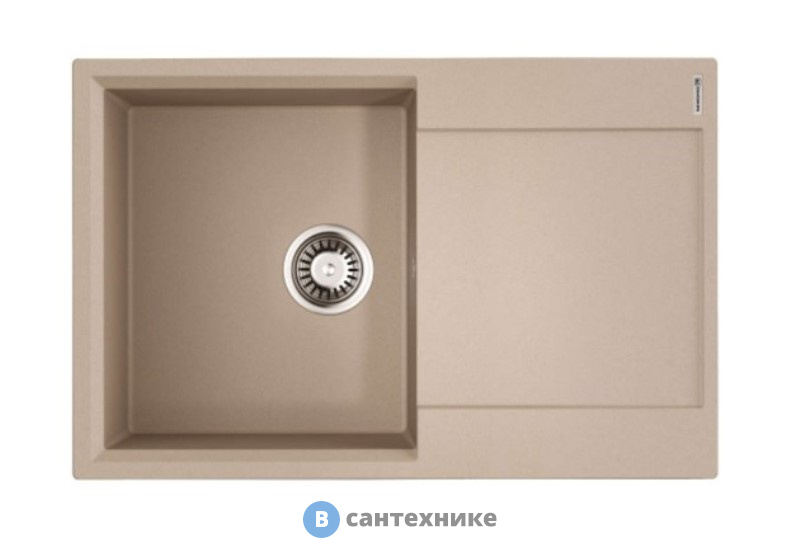 Кухонная мойка OMOIKIRI Daisen-78-SA бежевый (4993418)