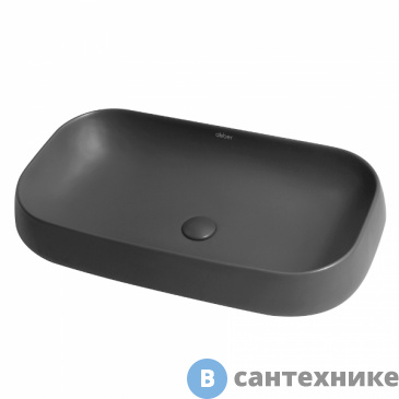 картинка Раковина ABBER Rechteck AC2210MG серая матовая накладная