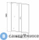 картинка Дверь в нишу Niagara Eco NG-631-9A (90х190) хром, стекло прозрачное
