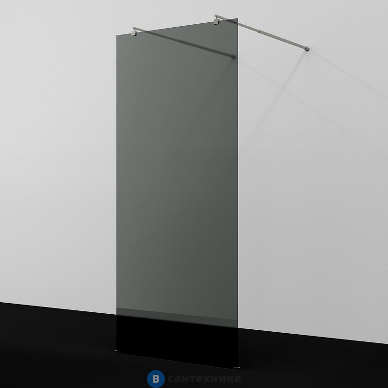 Душевая перегородка WasserKRAFT Vechte 60W44BN-TG 1000х2000
