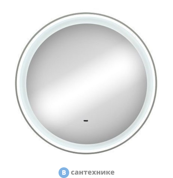 Зеркало Art & MAX Napoli AM-Nap-600-DS-F-White с подсветкой