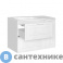 картинка Тумба под раковину Style line Альба (2 ящ./корзина) Барселона 90 левая, Люкс, белый, универсальная PLUS (4650134472905)