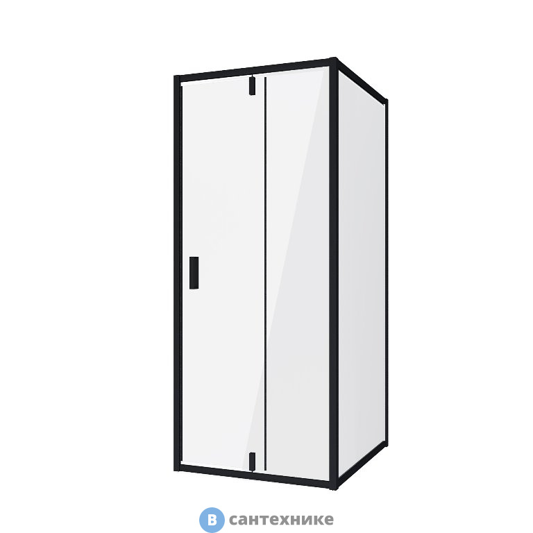 Душевое ограждение Niagara NG-83-10AB-A100B (100*100*195) квадрат, дверь распашная, без поддона