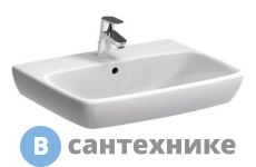 Раковина KOLO NOVA PRO M31161000 с отверстием под смеситель (белый)