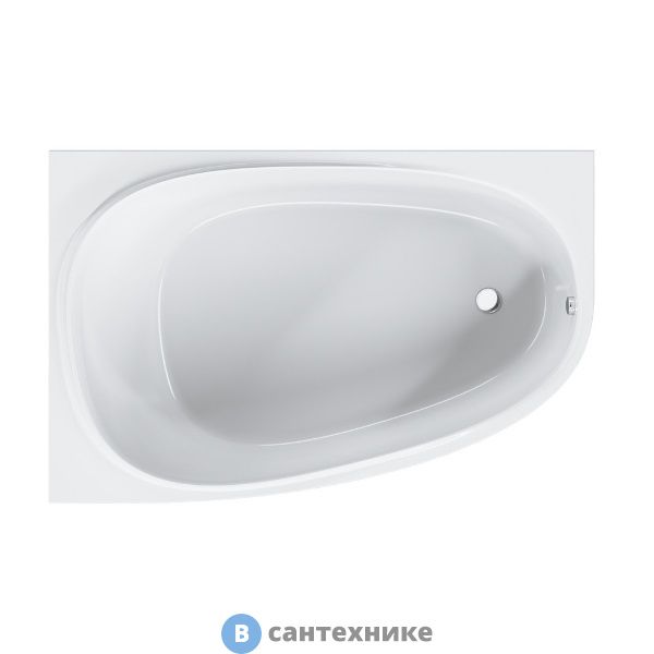 Акриловая ванна AM.PM Like 170х110 (W80A-170L110W-A), левосторонняя