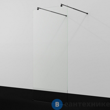 картинка Душевая перегородка WasserKRAFT Vechte 60W44MB 1000х2000