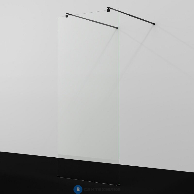Душевая перегородка WasserKRAFT Vechte 60W44MB 1000х2000
