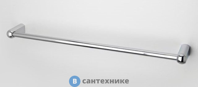 Штанга для полотенец WasserKRAFT Berkel K-6830 металл, хромоникелевое покрытие