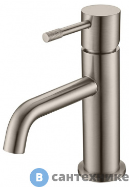 картинка Смеситель Boheme 461-NB для умывальника, Uno. Nikel Brush