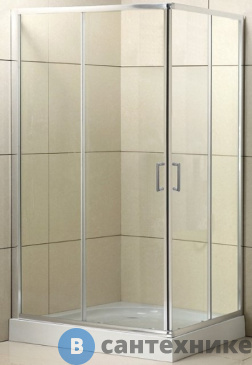 картинка Душевой уголок BelBagno UNO-195-AH-2-90/70-C-Cr 900x700x1950, без поддона