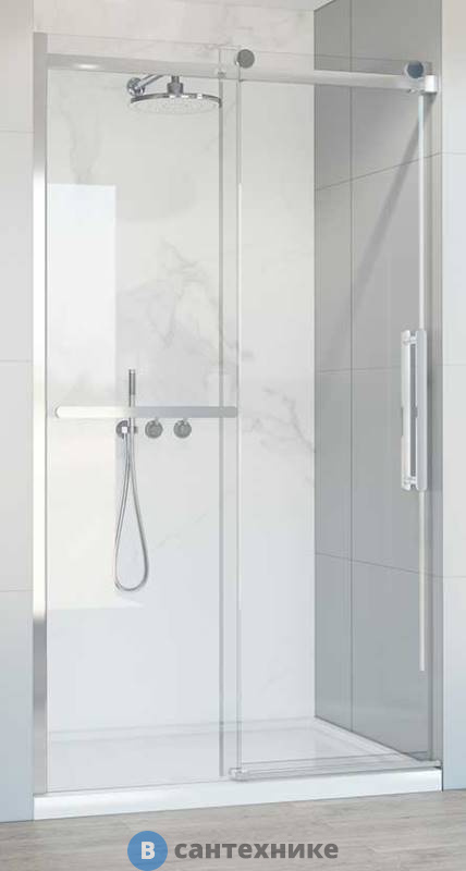 Душевая дверь Vincea Como Soft VDS-1CS150CL, 1500, хром, стекло прозрачное