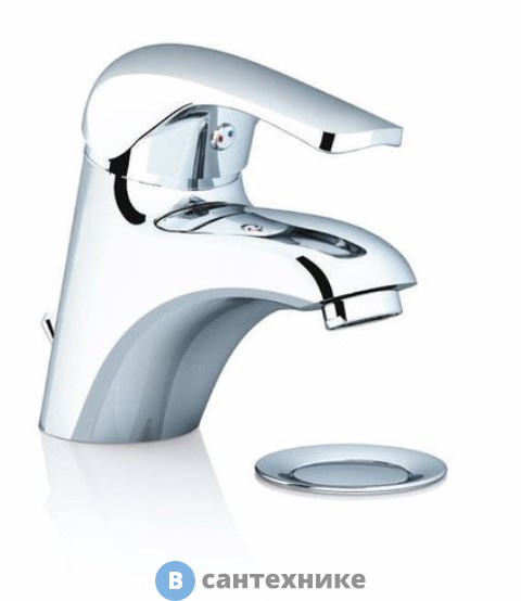 Смеситель Ravak RS 011.00 для умывальника с донным клапаном (X070010)