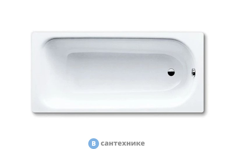 Ванна стальная Kaldewei Saniform Plus 372-1 160х75х41 белый (112500010001), без ножек