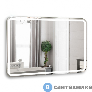 картинка Зеркало AZARIO Давид 800*550 сенсор выкл (LED-00002533)
