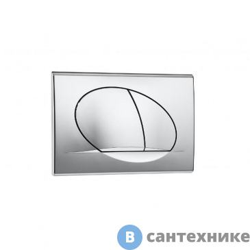 картинка Кнопка смыва Roca Active Pl 42 B хром гл. (8901140B1)