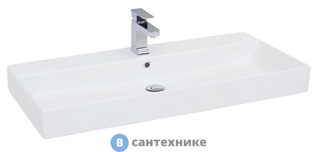 Раковина Aquanet 100 cm (SLIM SYNERGY) Sanovit (199206)
