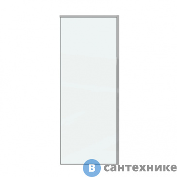 картинка Боковая стенка Grossman Galaxy 200.K33.01.90.10.00 (90*195) хром, стекло прозрачное