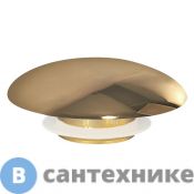 Накладка на слив для раковины ABBER AC0014GG золото, керамика