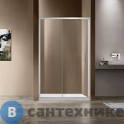 Душевая дверь Vincea Garda VDS-1G120CLBN, 1200, брашированный никель, стекло прозрачное