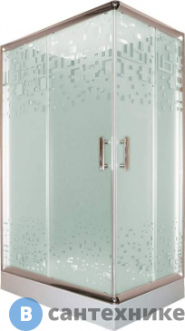 картинка Душевой уголок Parly ZQ121L (120*80*195)