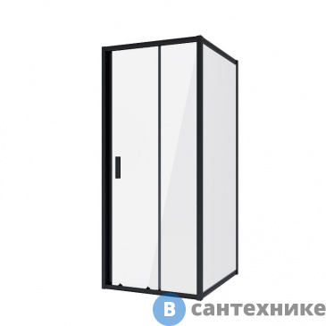 картинка Душевое ограждение Niagara NG-82-9AB-A90B (90*90*195) квадрат, дверь раздвижная, без поддона