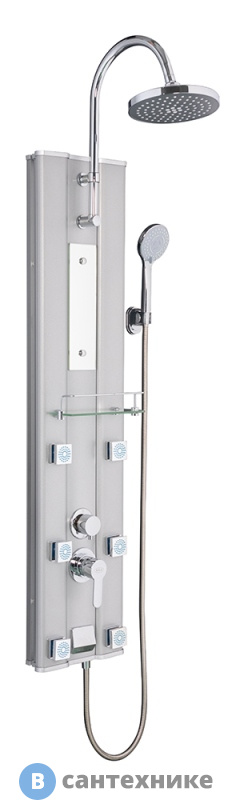 Душевая панель River GURON 09 1300*270 мм